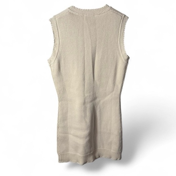 Reformation Mini Dress Women's Small Ivory Catalina Organic Cotton NWT - Picture 5 of 8